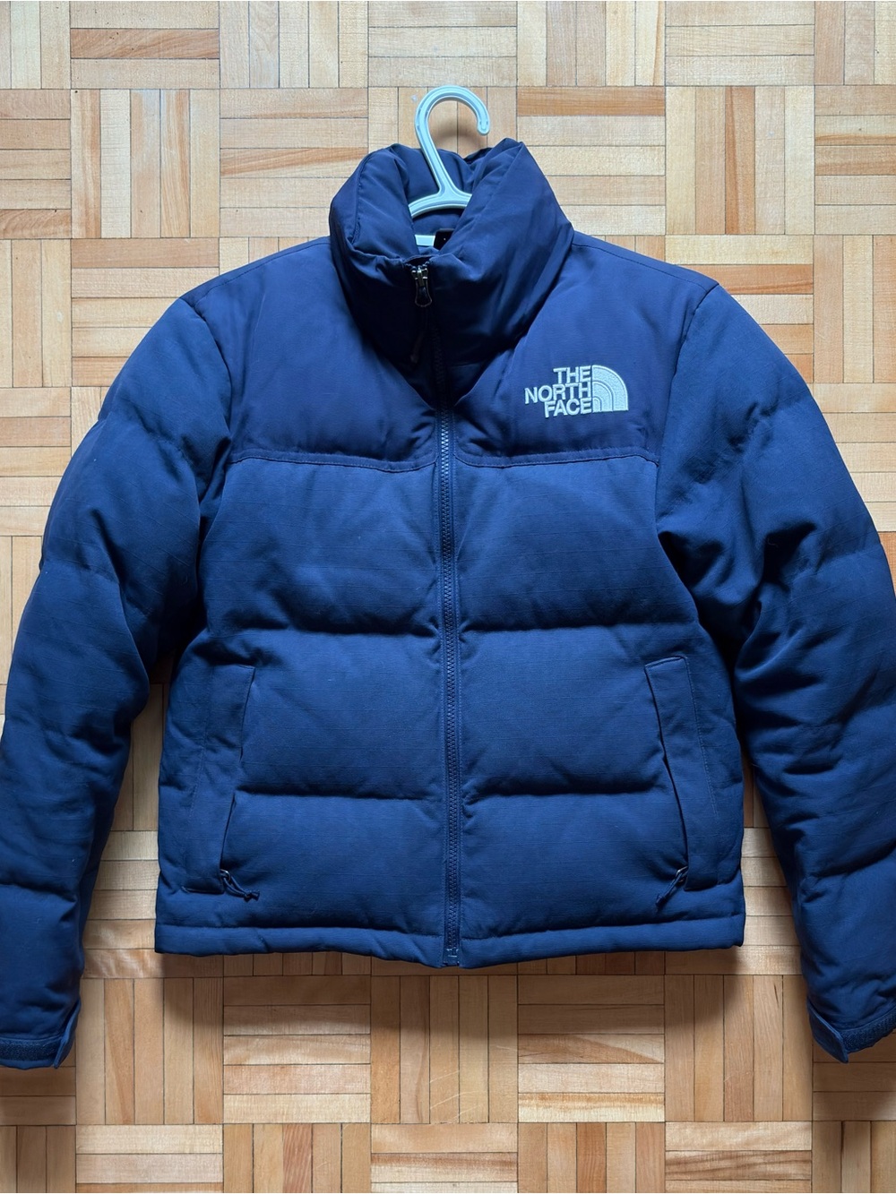 The North Face Navy Down Puffer Jacket